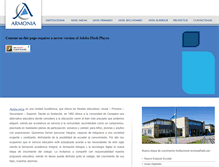 Tablet Screenshot of colegioarmonia.edu.ar